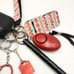 Holiday Self-Defense Keychain Gift Set (Merry & Bright)