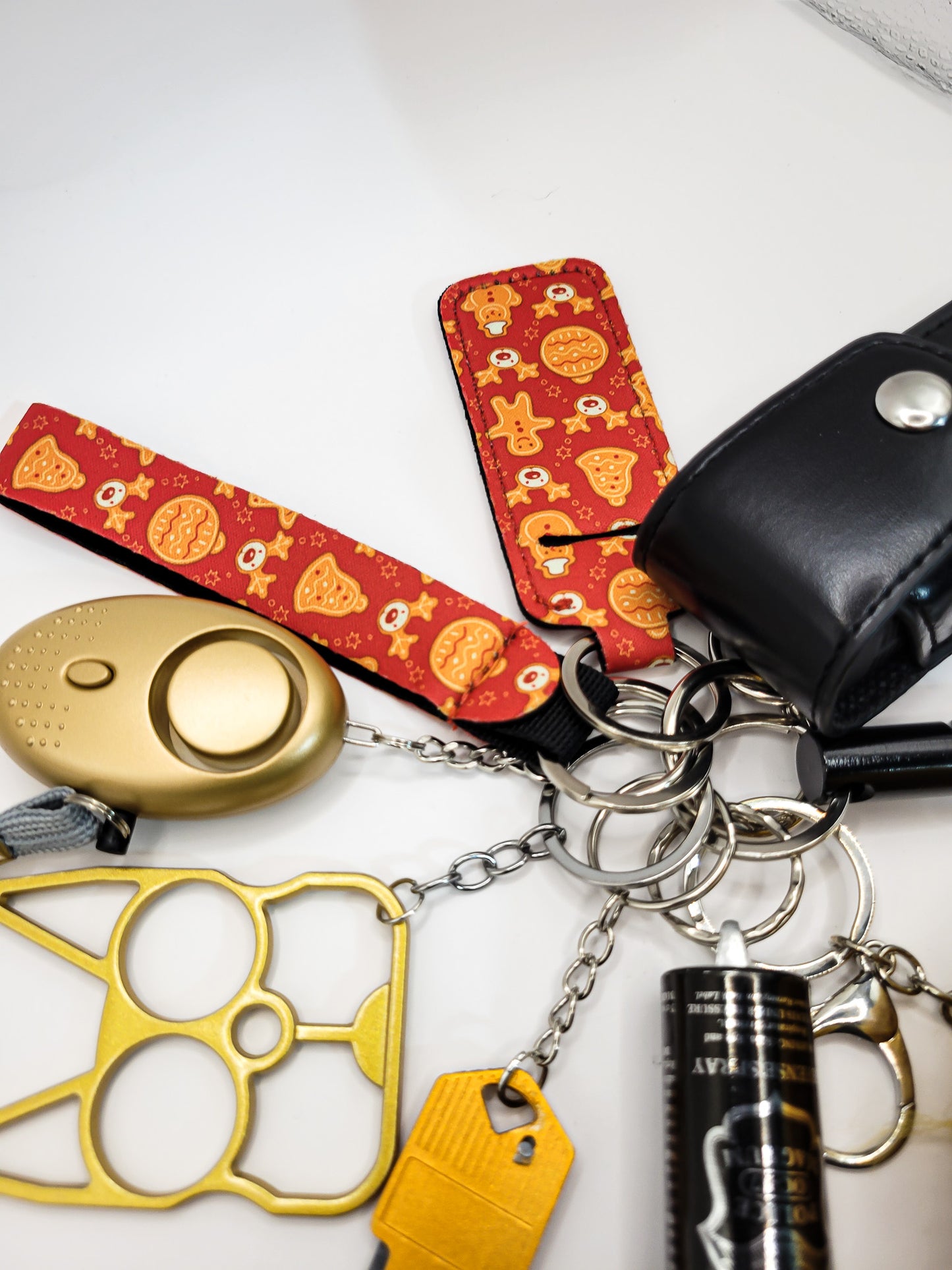 Holiday Self-Defense Keychain Gift Set (Jolly Treats)