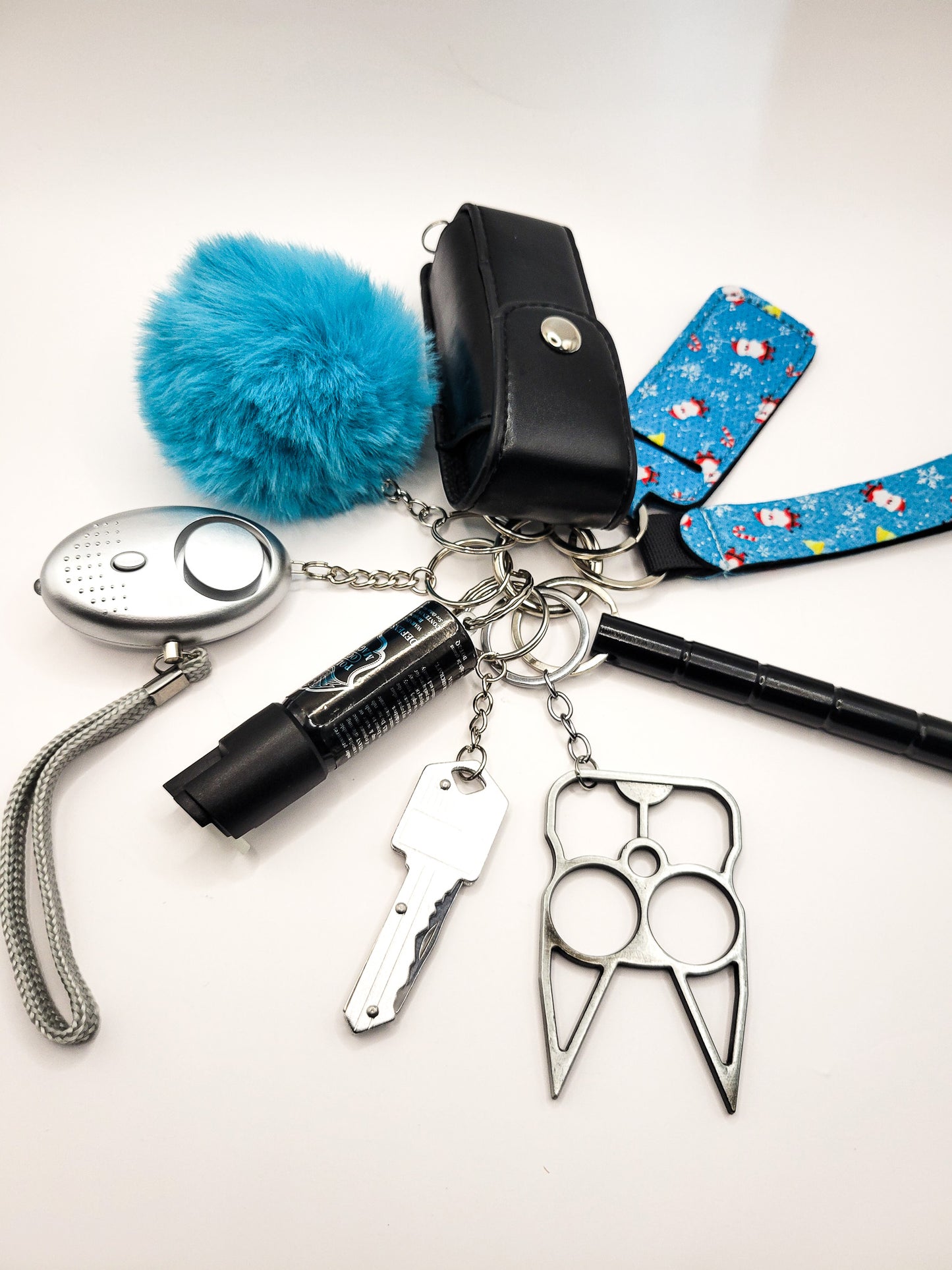 Holiday Self-Defense Keychain Gift Set (Santa’s Winter Wonderland)