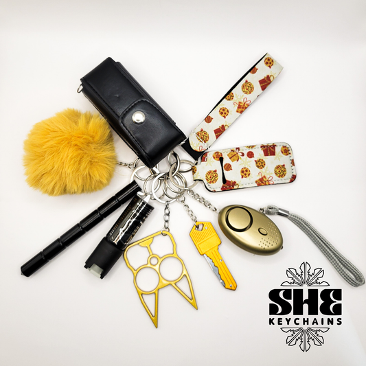 Holiday Self-Defense Keychain Gift Set (Gifts of Joy)