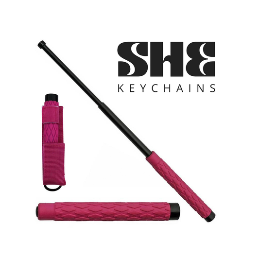 26" Pink Extendable Baton
