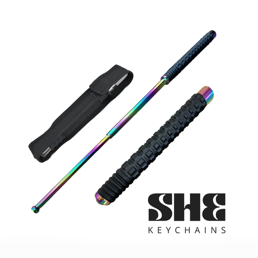 26" Rainbow Extendable Baton