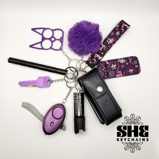 Holiday Self-Defense Keychain Gift Set (Starlit)