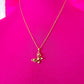 Cubic Zircon Hollow Butterfly Pendant