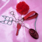 KIYA 6-Piece Safety Keychain (Red)