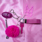 KIYA 6-Piece Self-Defense Keychain (Passion Pink)