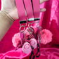 KIYA 6-Piece Self-Defense Keychain (Hot Pink)