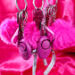 KIYA 6-Piece Self-Defense Keychain (Passion Pink)