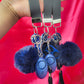 KIYA 6-Piece Self-Defense Keychain (Navy Blue)