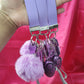 KIYA 6-Piece Self-Defense Keychain (Purple)