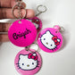 Hello Kitty Personalized Keychain