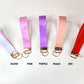 Faux Leather Butterfly Keyfob Wristlet