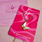 Cute Pearl Gold Butterfly Pendant in 18"