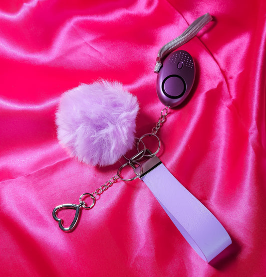 4-in-1 Safety Keychain with Personal Safety Alarm