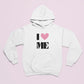 I HEART ME Fleece Hoodie XS-3Xl