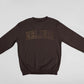 Melanin Sweatshirt S-3Xl | Melanin Brown Holographic Metallic Shirt