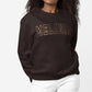 Melanin Sweatshirt S-3Xl | Melanin Brown Holographic Metallic Shirt