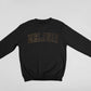Melanin Sweatshirt S-3Xl | Melanin Brown Holographic Metallic Shirt