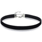 Velvet Ribbon Choker Necklace | Gothic, Black Velvet | Y2K Inspired