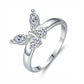 Butterfly Cubic Zirconia Ring | Y2K, Fairycore Aesthetic