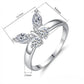 Butterfly Cubic Zirconia Ring | Y2K, Fairycore Aesthetic