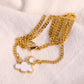 CELESTIAL Cloud, Star, Moon Necklace | 18K Gold-Plated | CZ Cubic Zirconia Pendant Necklace