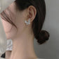 ENCHANTED Crystal Butterfly Stud Earrings | CZ Cubic Zirconia Studs | 925 Sterling Silver Earrings | Princesscore, Fairycore, Coquette