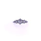 HALLE Classic Statement Ring | 925 Sterling Silver, CZ Cubic Zirconia | Minimalist, Princess, Contemporary, Elegant, Romantic Style